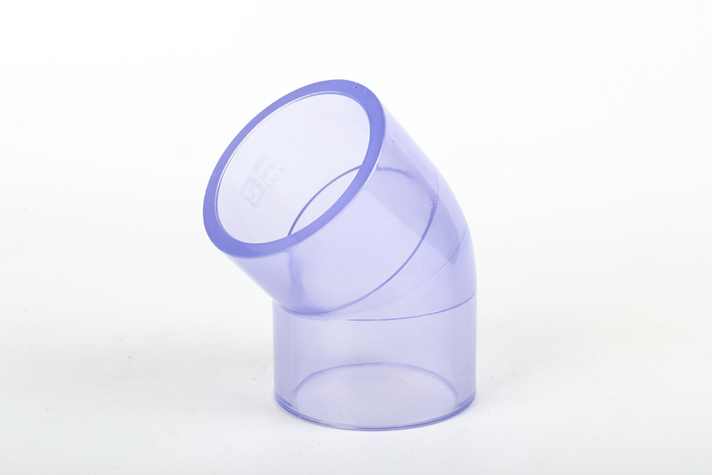 绥宁透明45° 弯头