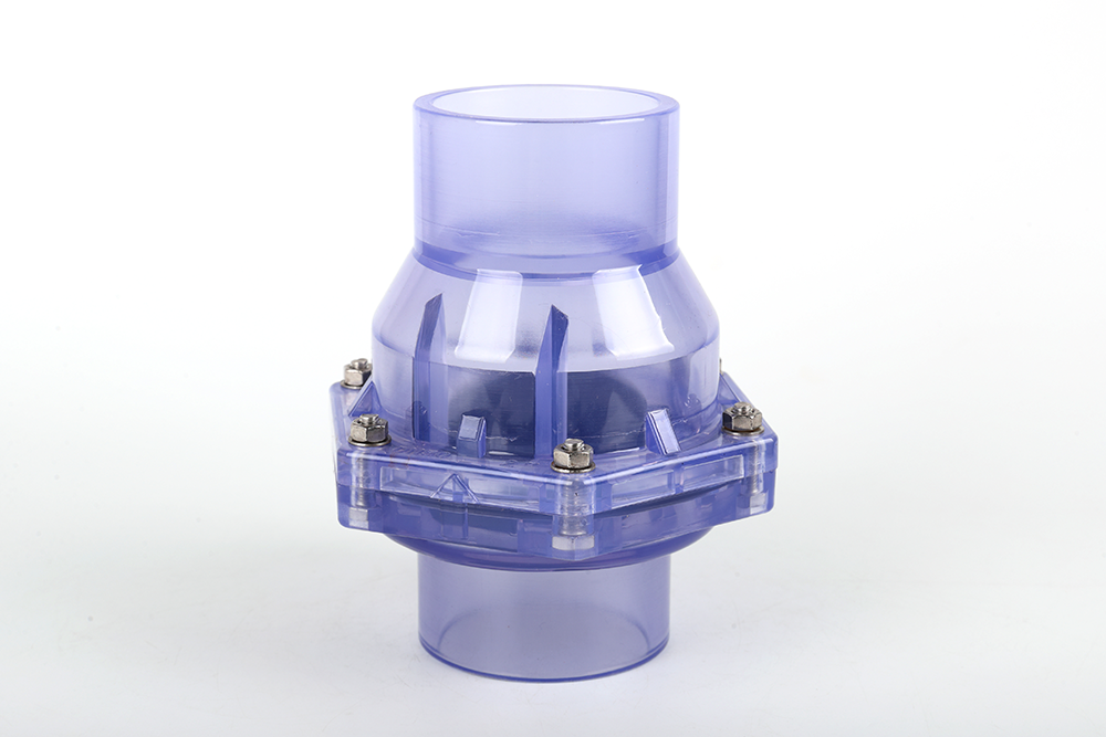 绥宁透明翻板式止回阀